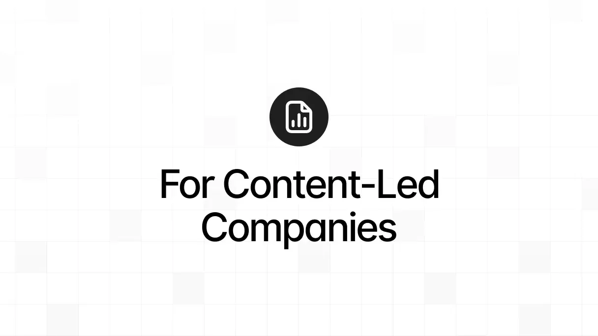 SEO Site Checkup For Content-Led Companies