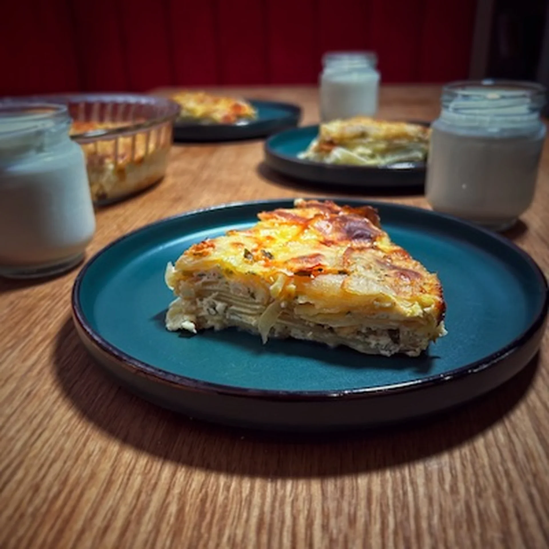 Cheesy Potato Slab Pie-The Ultimate Comfort Food