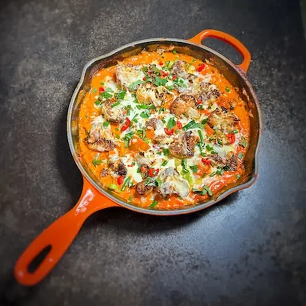 Cheesy Roasted Cauliflower Casserole