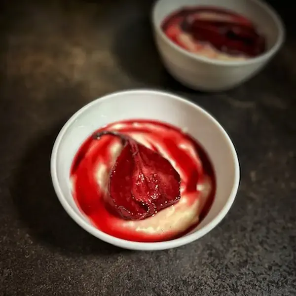 Milk Pudding with Poached Pears: The Perfect Autumn Dessert
