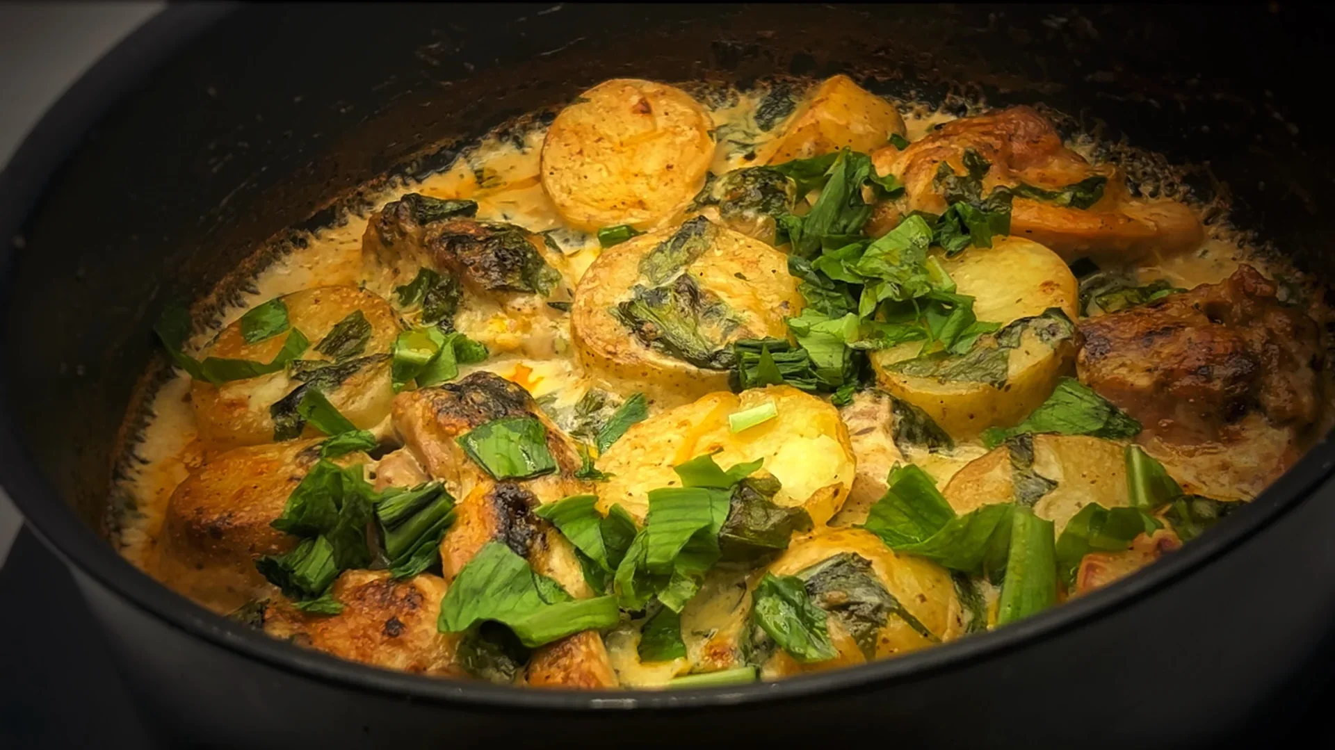 One-Pan Wild Garlic Chicken