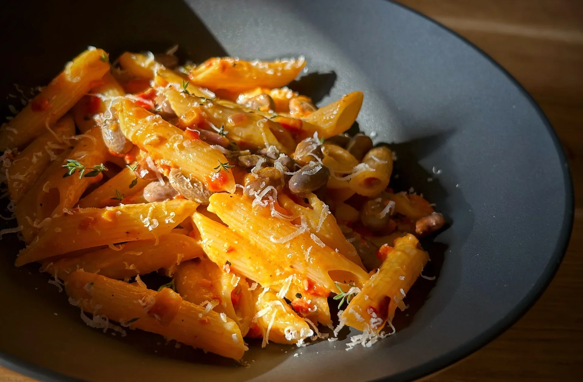 Ajvar and Beans Pasta Recipe - A Leftover Love