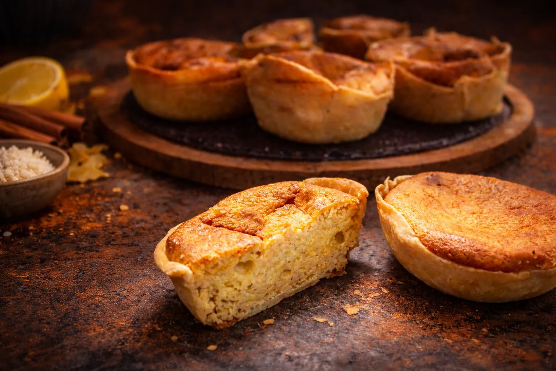 Sintra Cheese Tarts (Queijadas de Sintra)