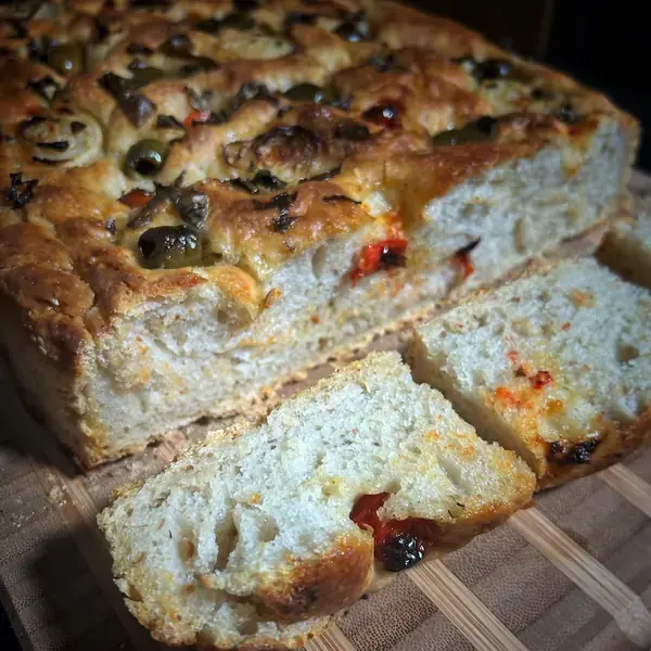 No-Knead Sourdough Focaccia Recipe
