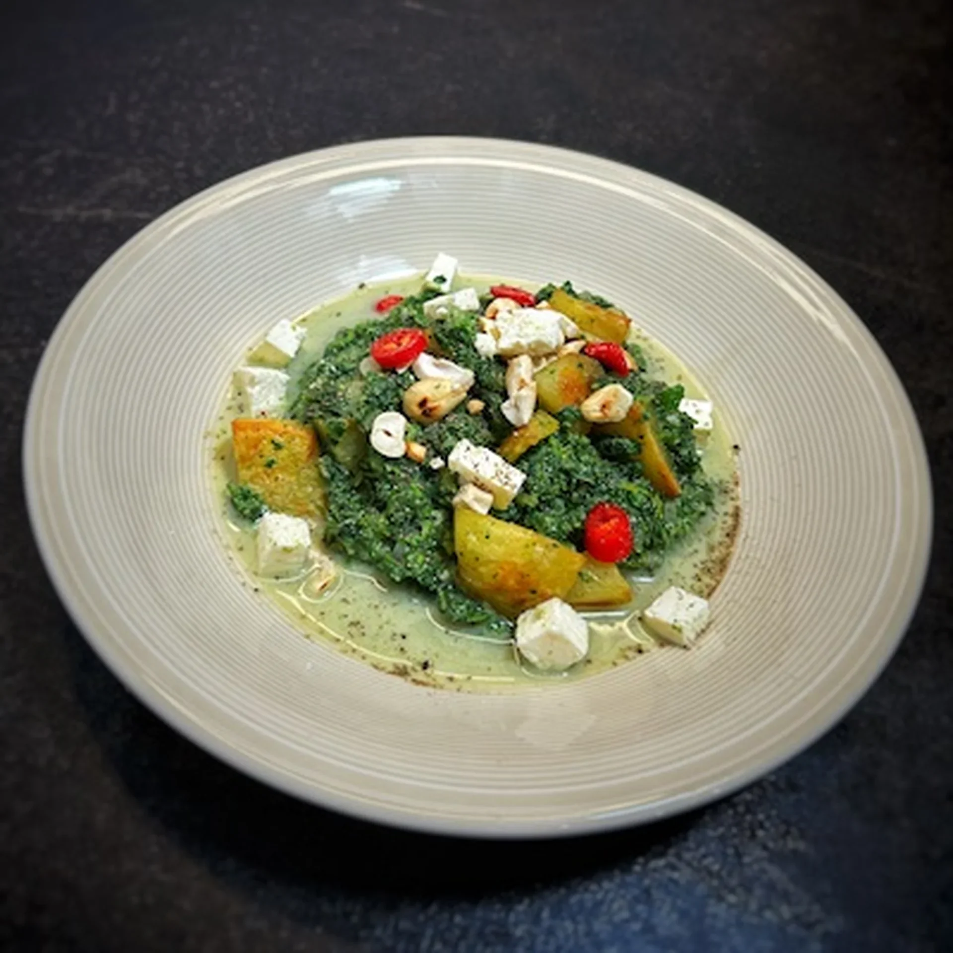 Springtime Mash with Nettles and Wild Garlic