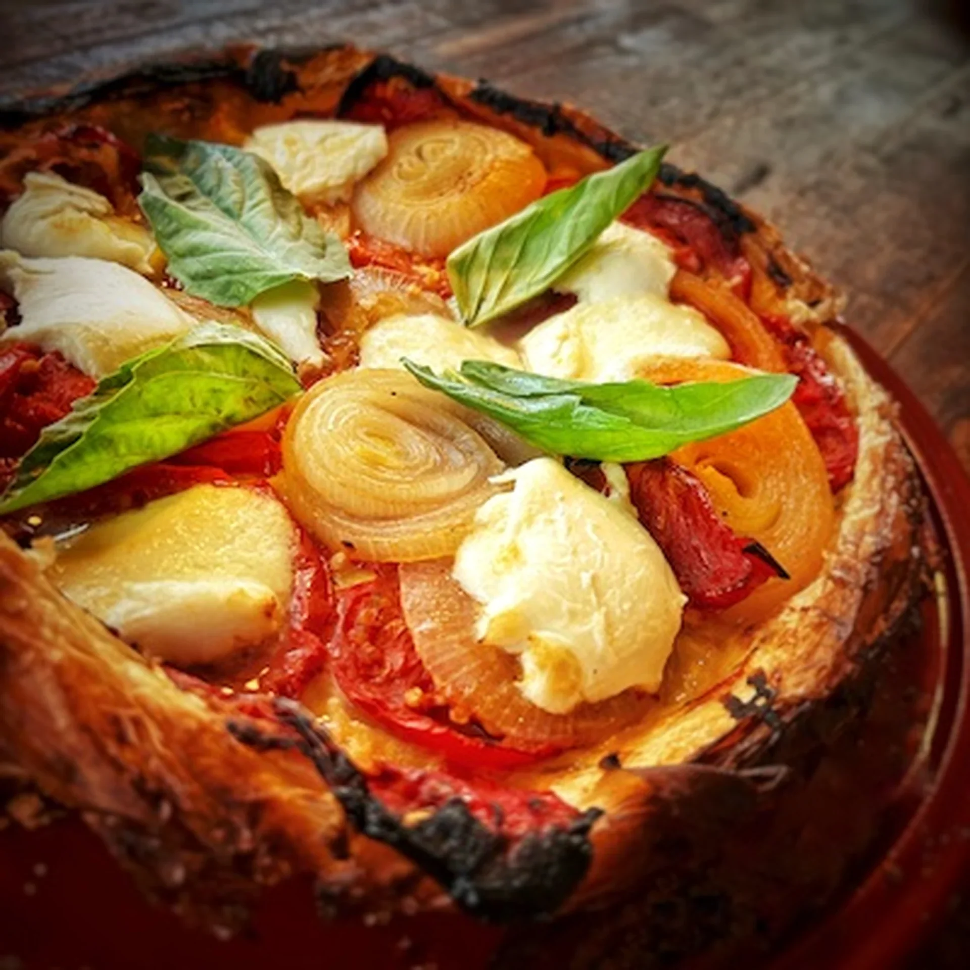 Caprese Tatin: The Ultimate Summer Pizza Fusion