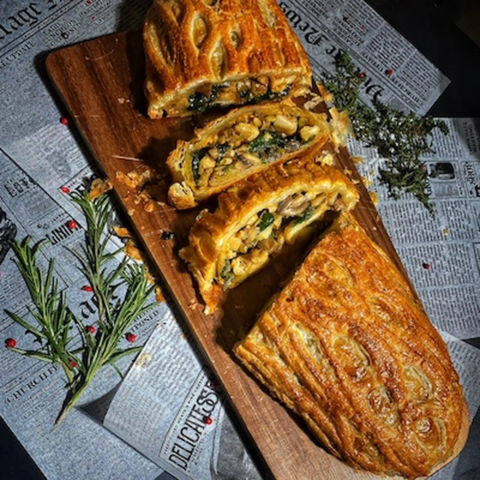 Mushroom Wellington for Vegetarian Cravings