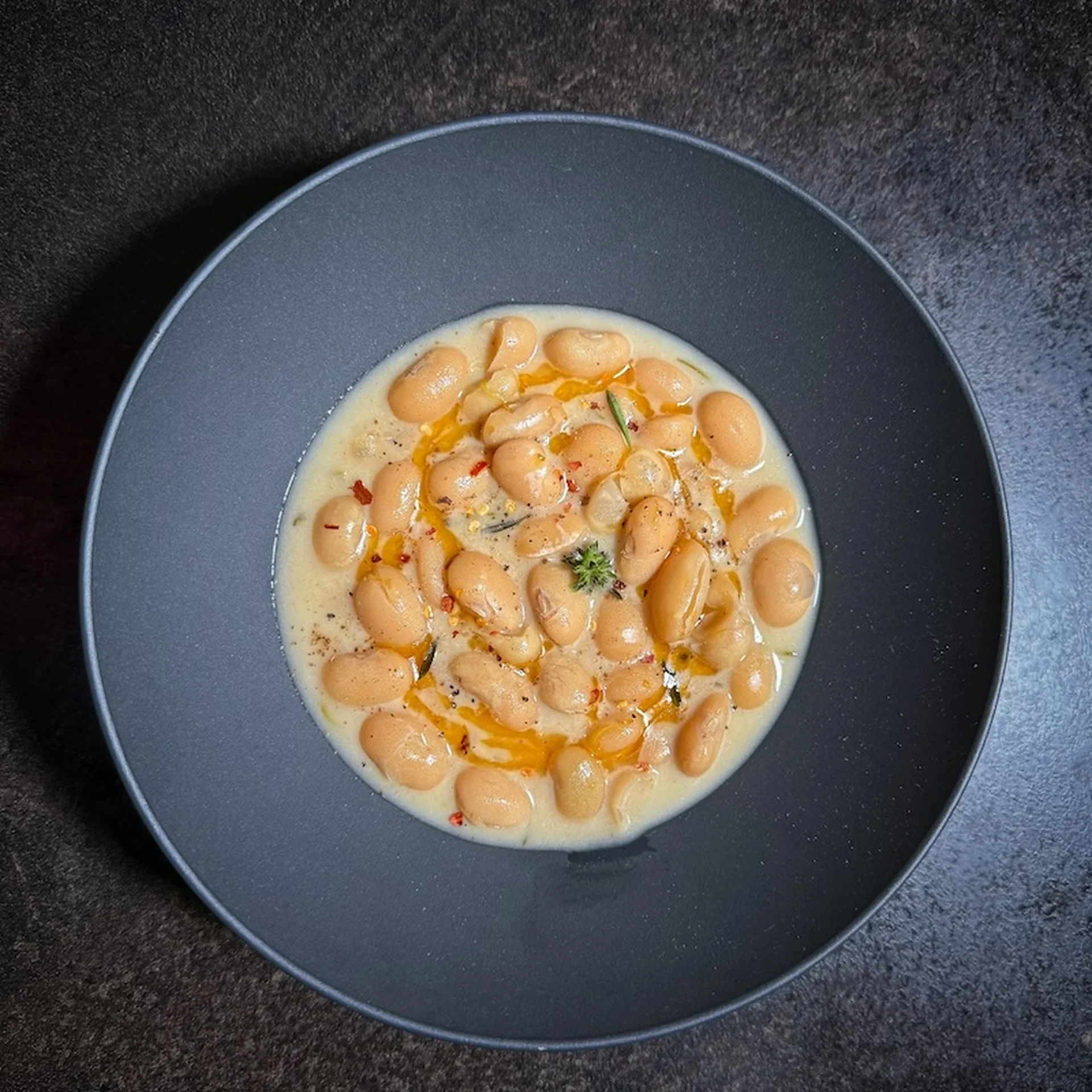 Beans in a Creamy Wonderland