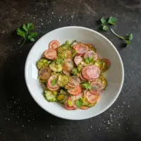 Crunchy Cucumber, Radish, and Celery Salad