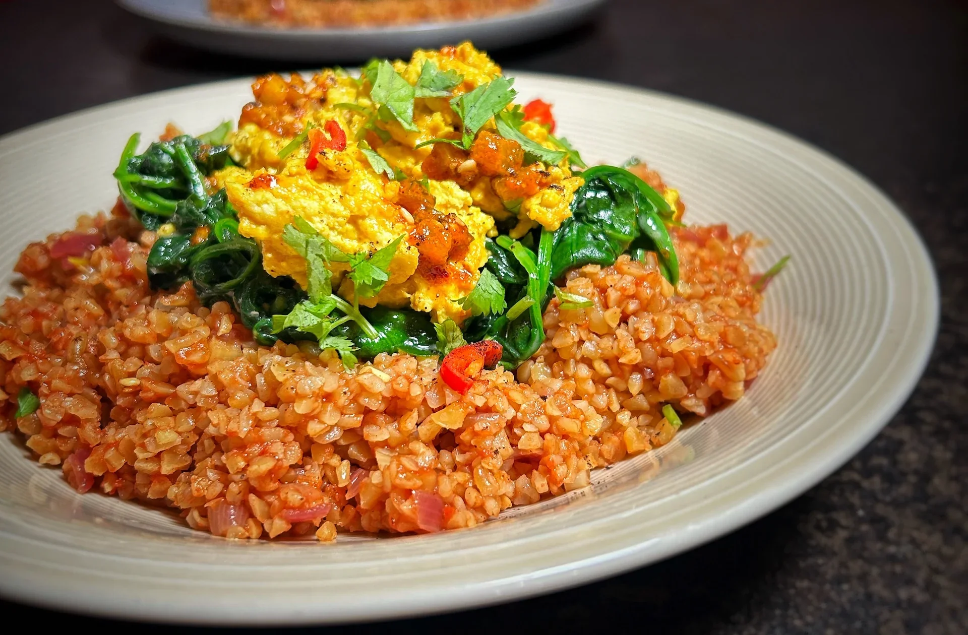 Creamy Bulgur & Tofu Scramble: A Scrumptious Vegan Recipe