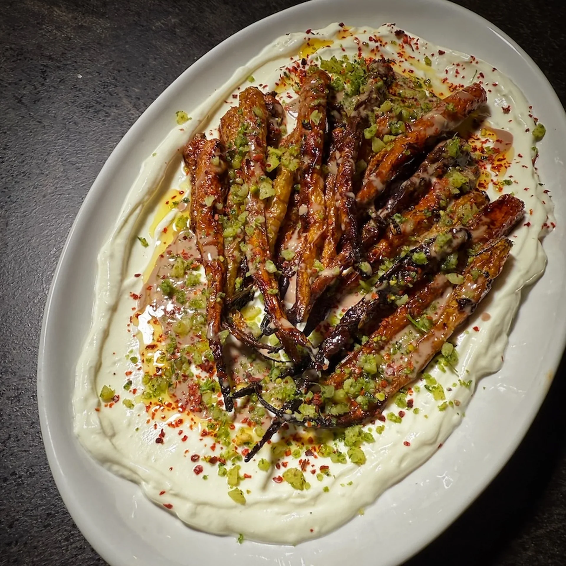 The Holiday Glazed Carrot Plate