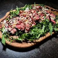 Anchovy Steak Tagliata (Reverse Sear Tomahawk Steak)