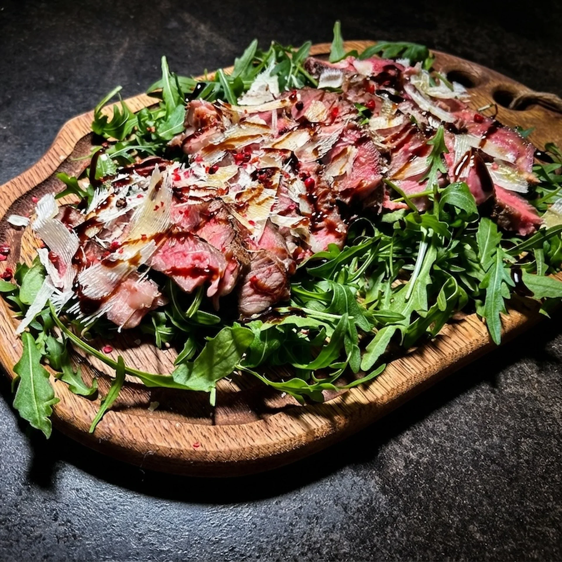 Anchovy Steak Tagliata (Reverse Sear Tomahawk Steak)