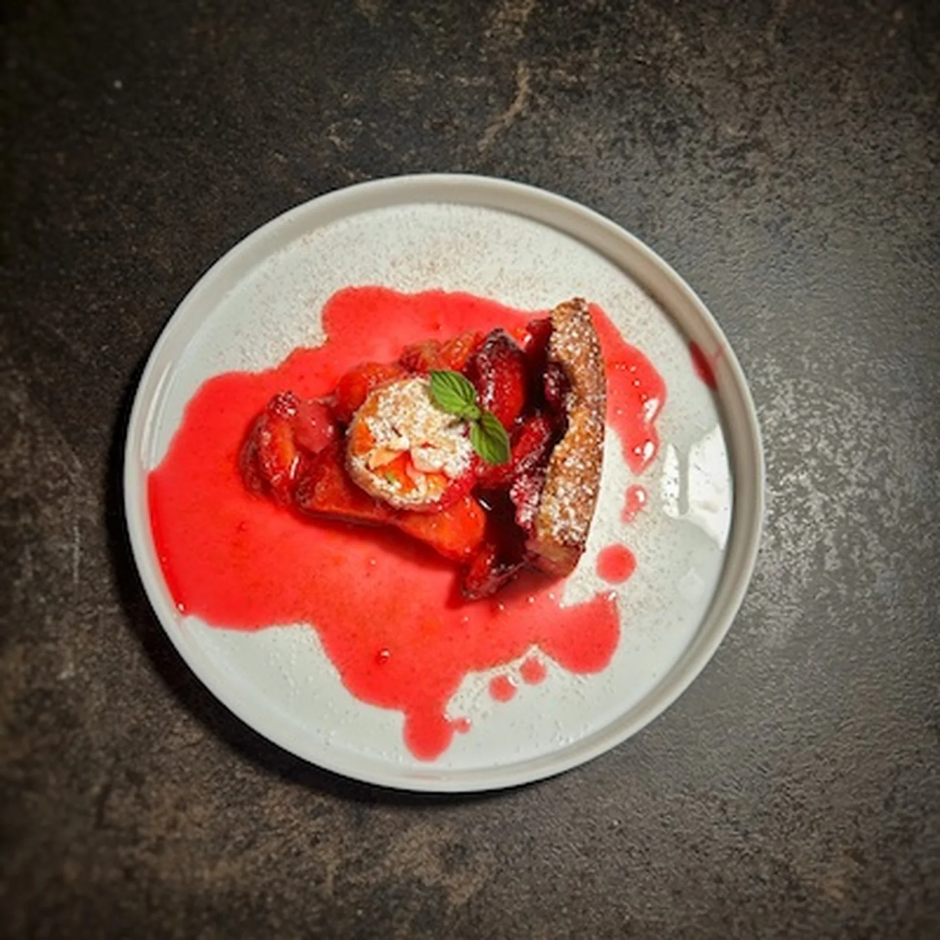 Fresh Fruit Linzer Torte