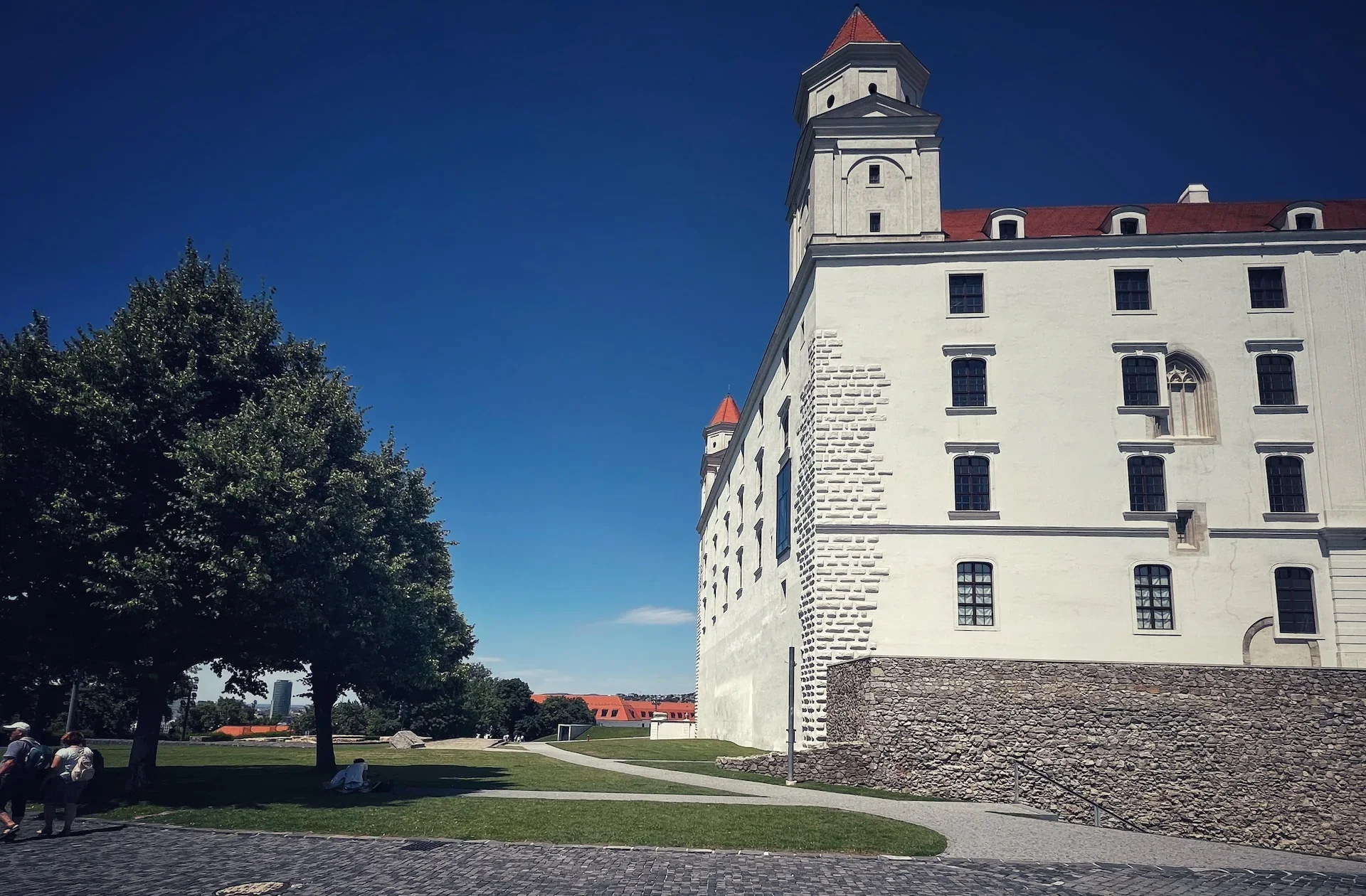 Eating While Backpacking Through Bratislava
