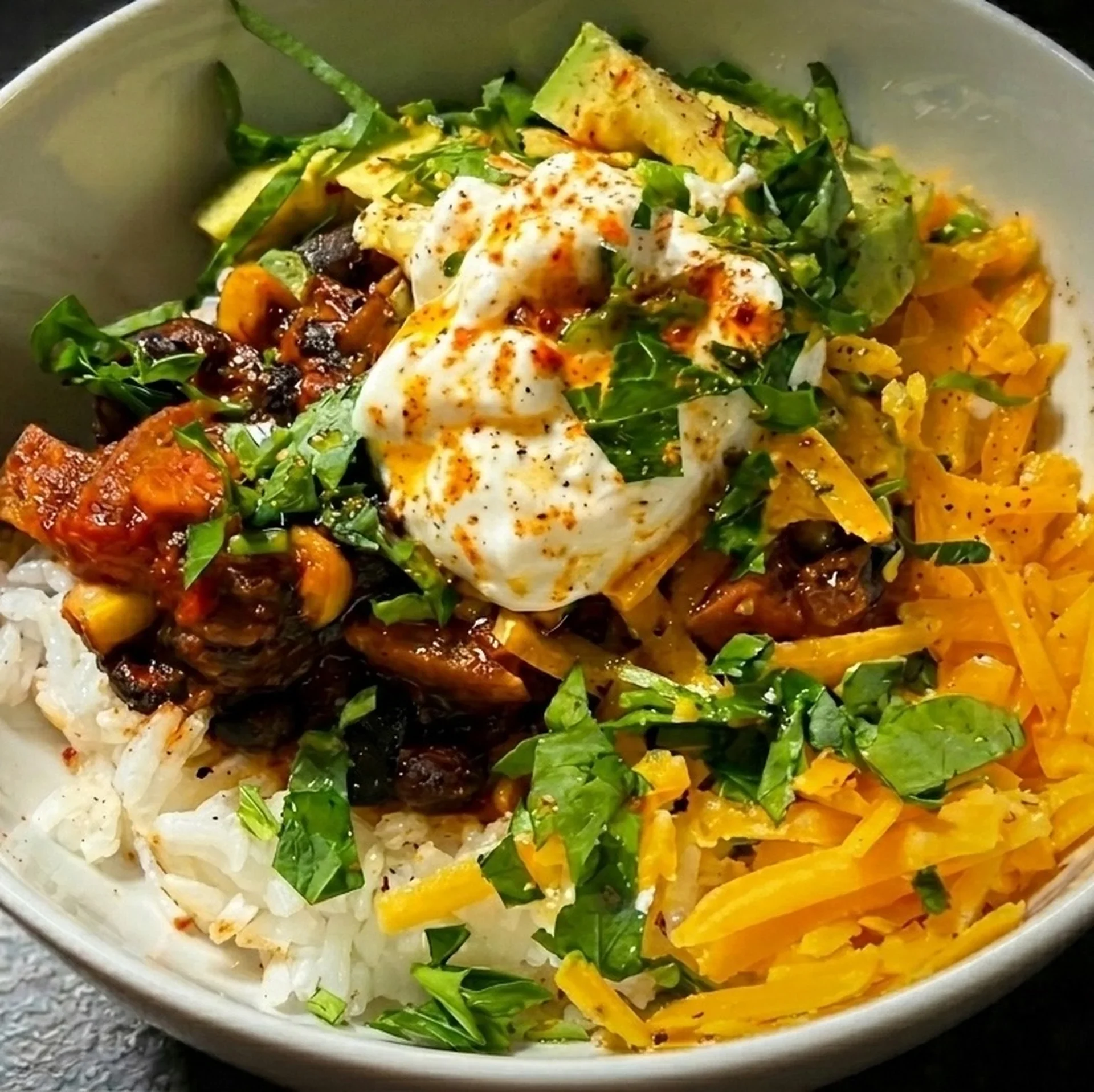 Vegetarian Chilli for Rainy Days