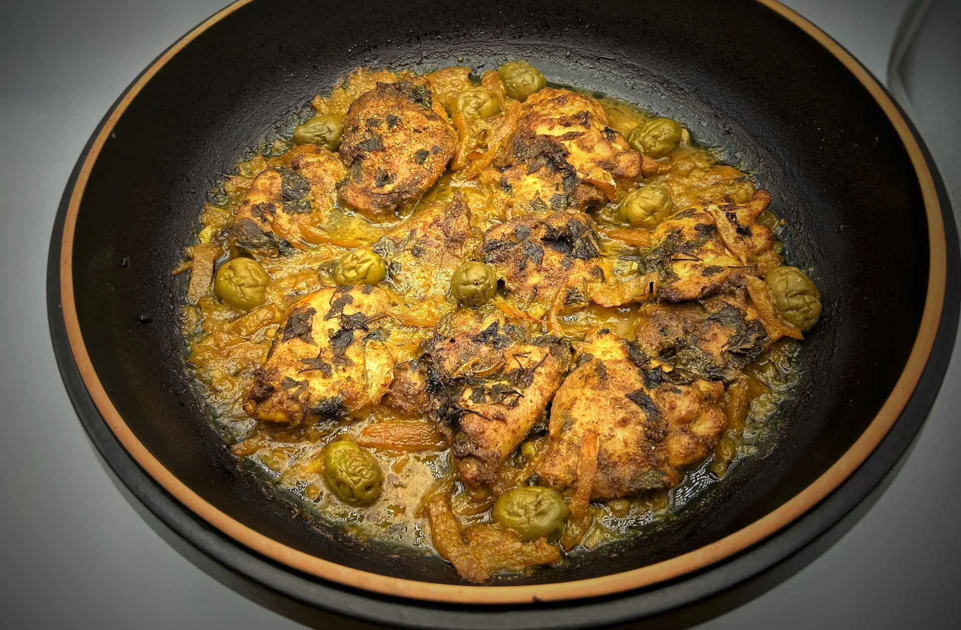 Moroccan Chicken & Lemon Tagine