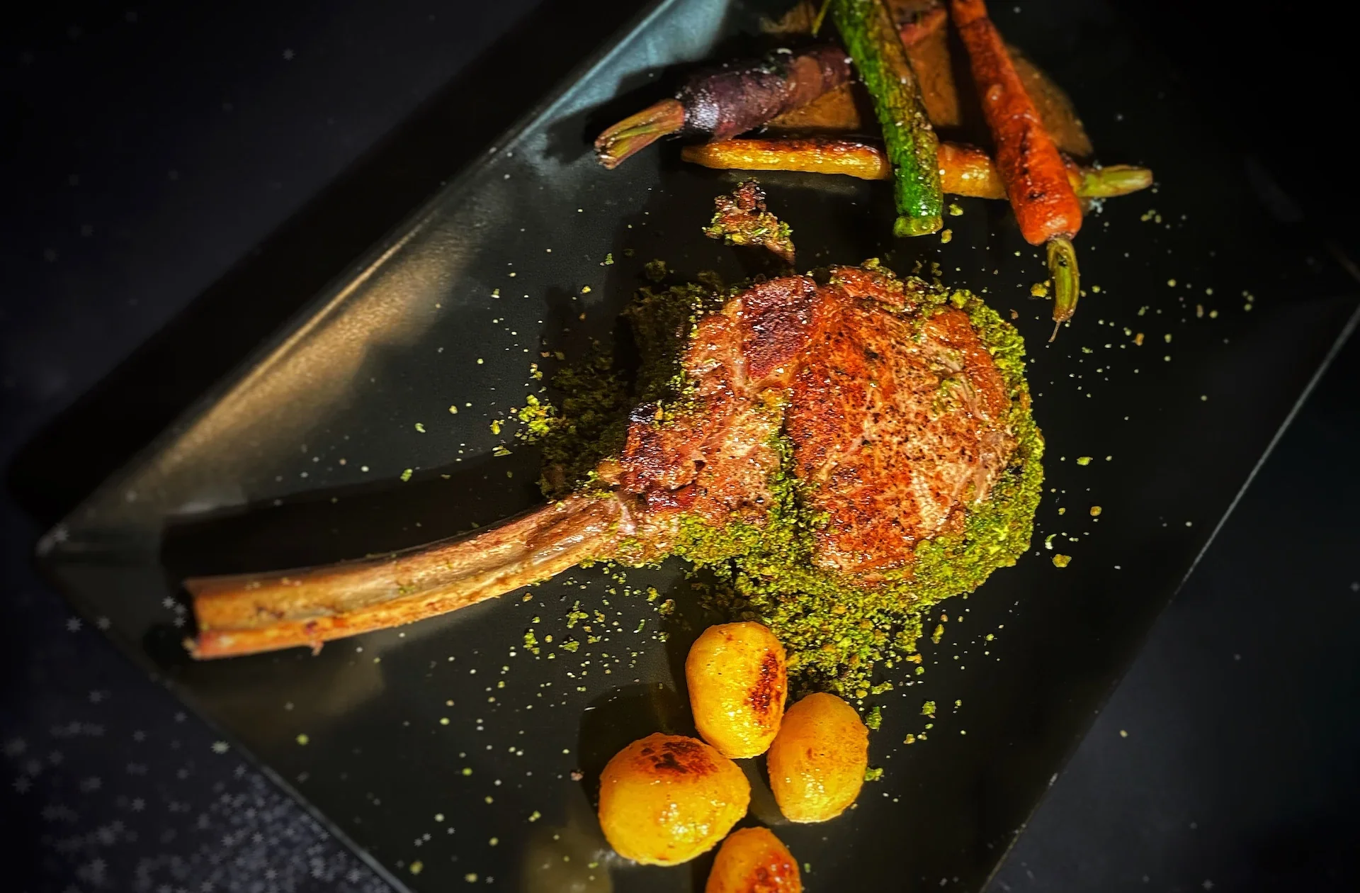 Best Veal Rack Recipe with Baby Veggies On the Side