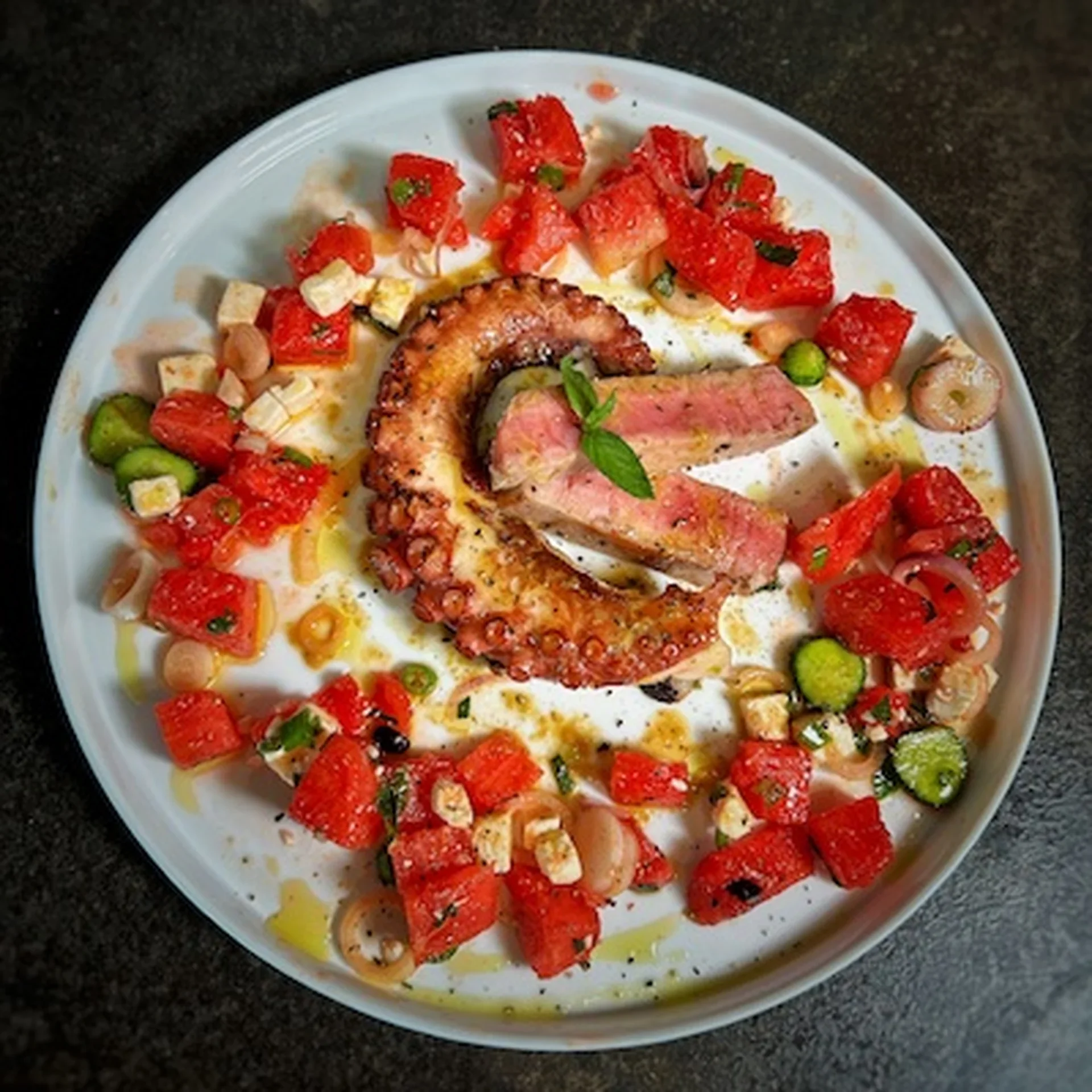 Fresh Seafood Summer Salad