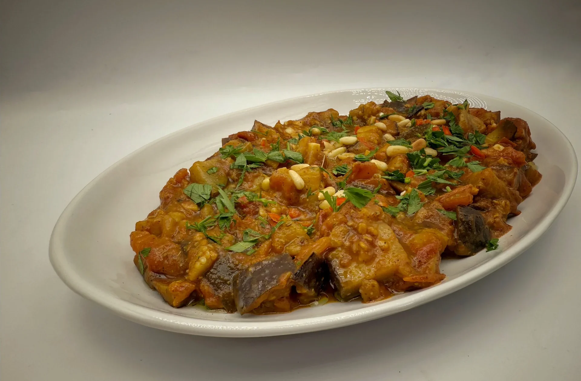 Moroccan Eggplant Zaalouk