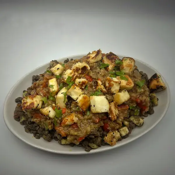 Smoky Halloumi Salad 