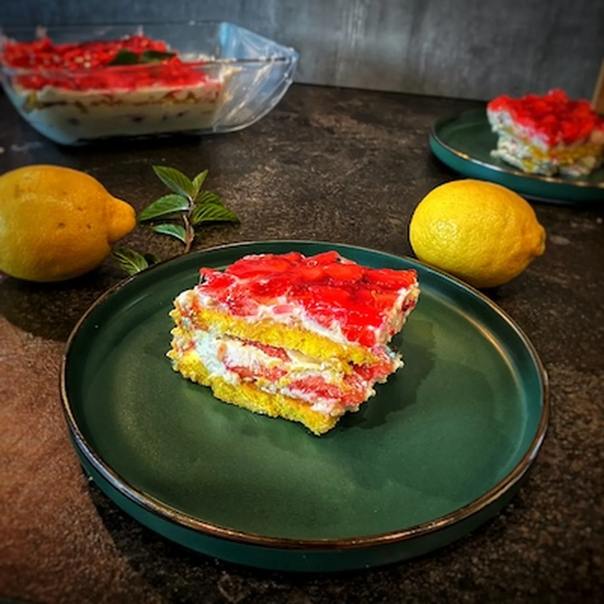 Easy Strawberry Tiramisu With Lemon Jam and Summer Vibes