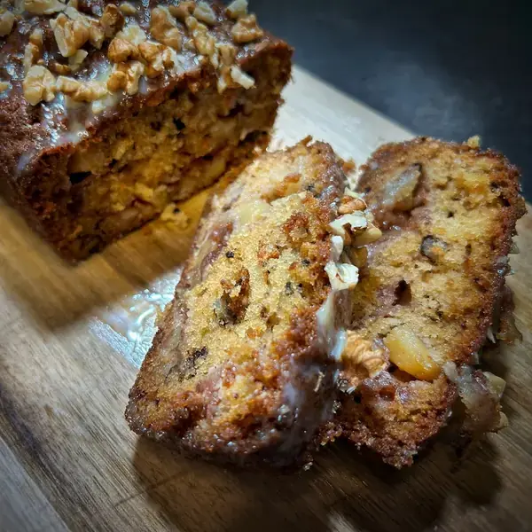 Caramel Apple Walnut Bread
