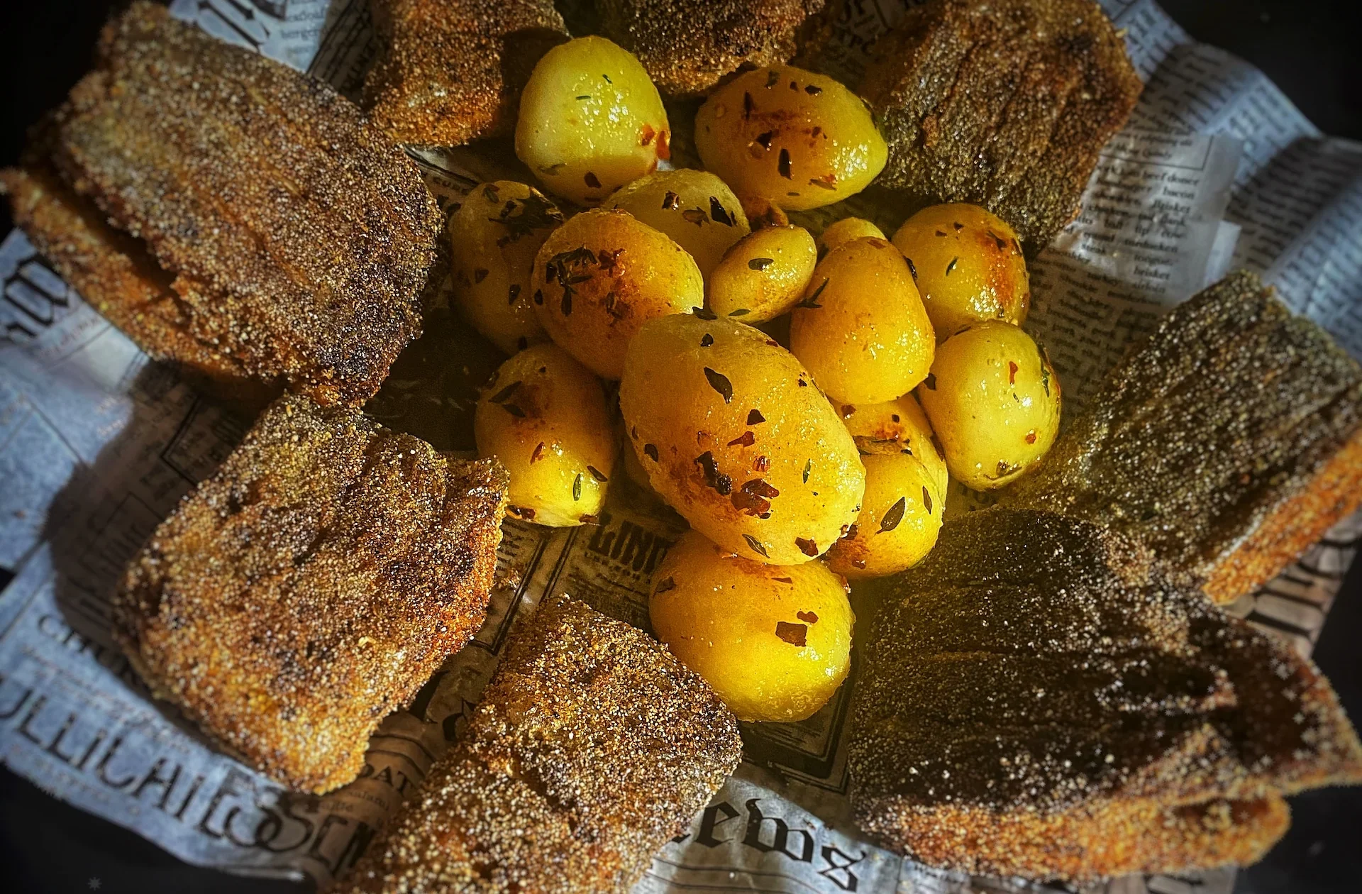 Crispy Fried Trout 