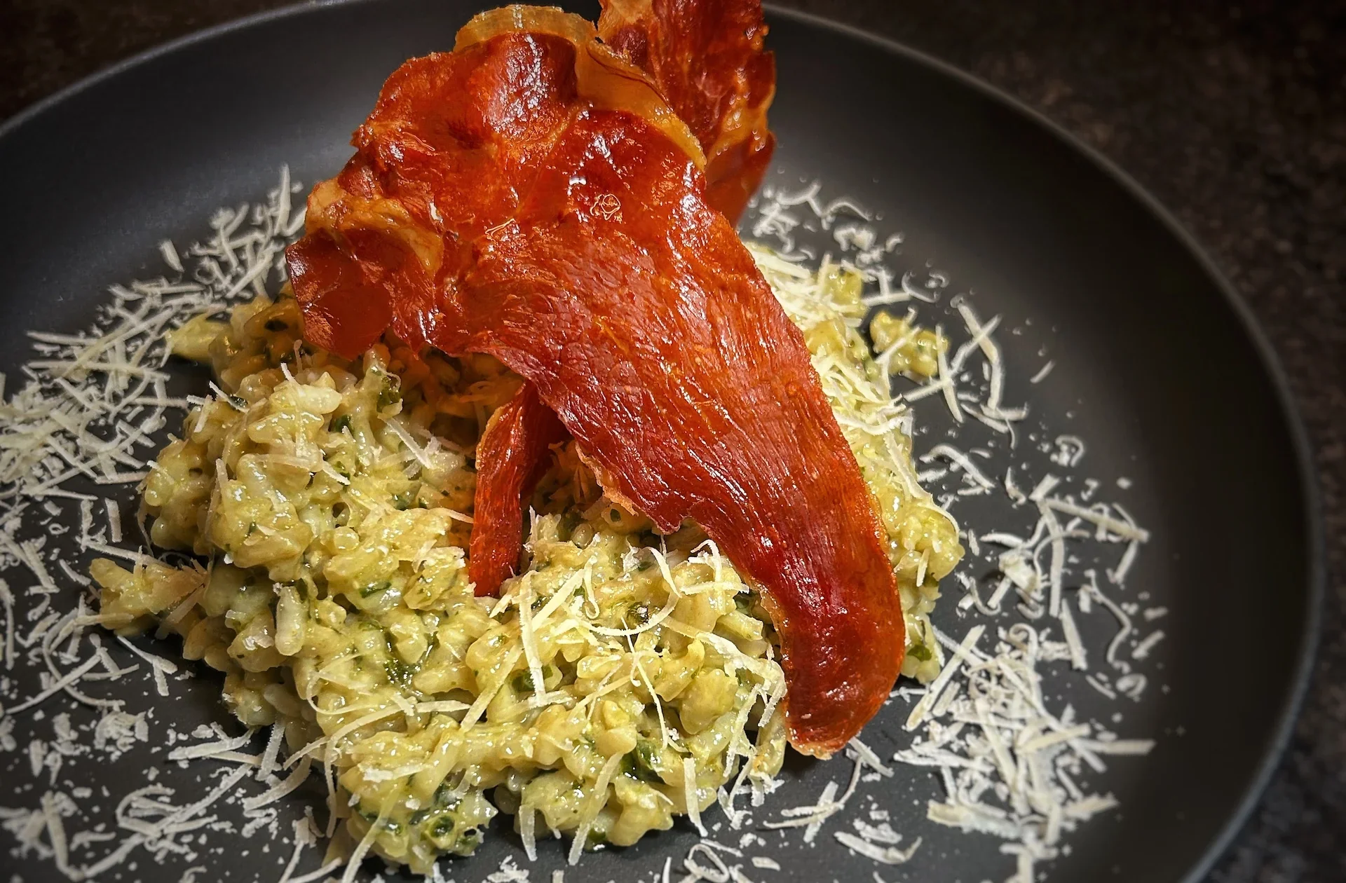 Pesto Risotto: Creamy and Flavorful!