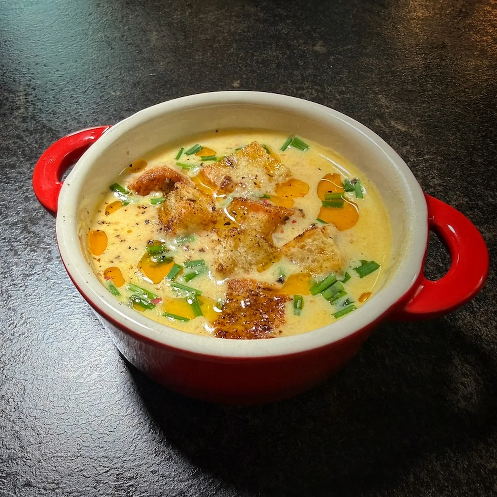 Alpine Garlic Soup: A Warm Embrace for Winter Days