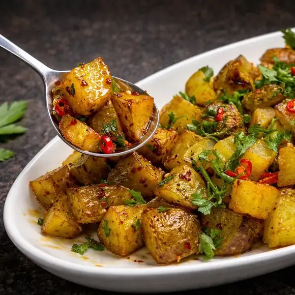 Perfectly Spicy Batata Harra 