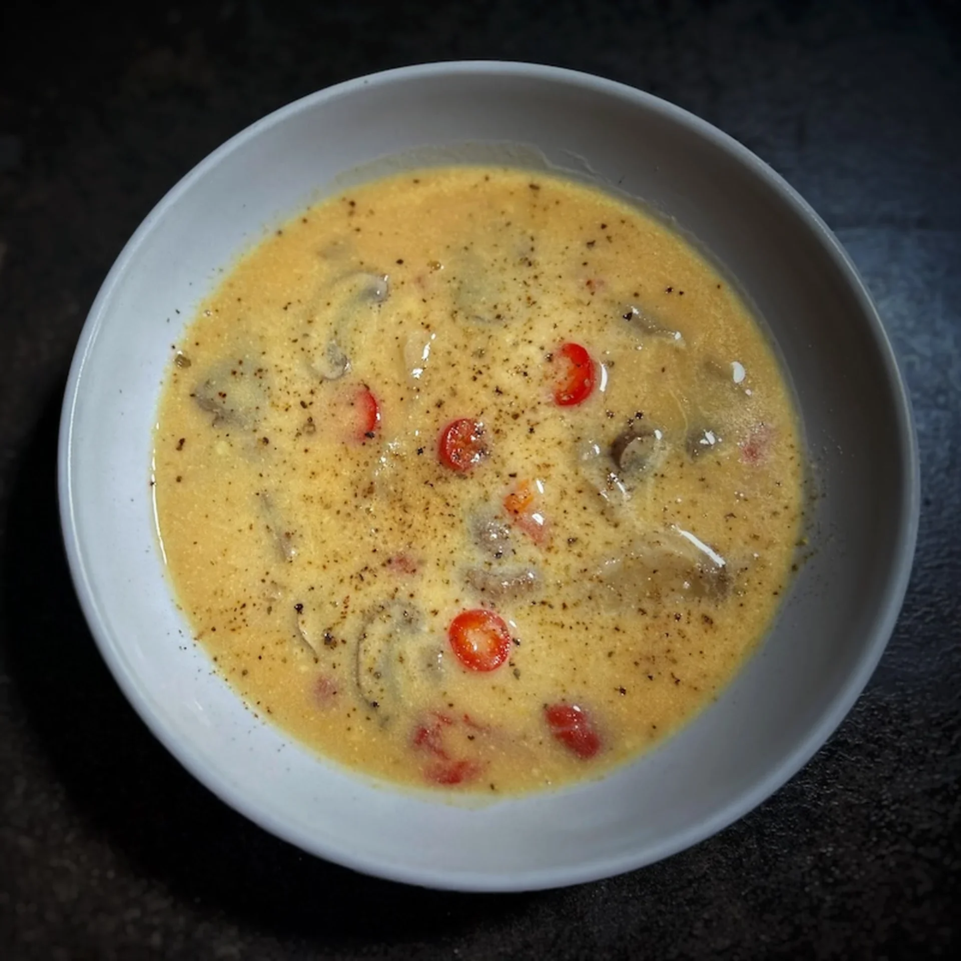 Creamy Romanian Mushroom Soup