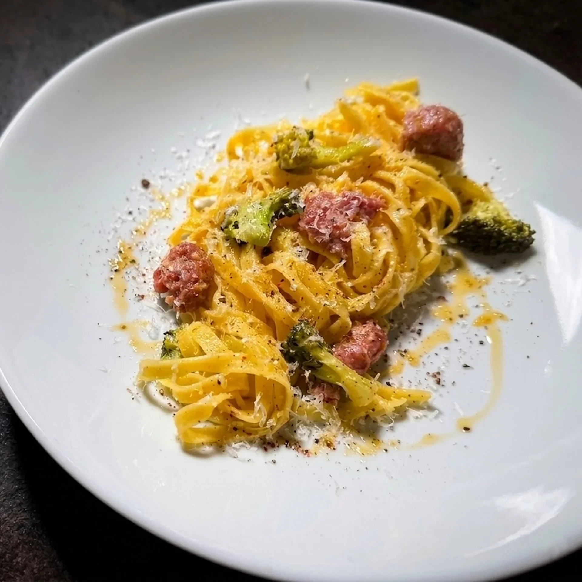 Pasta with Broccoli and Sausage