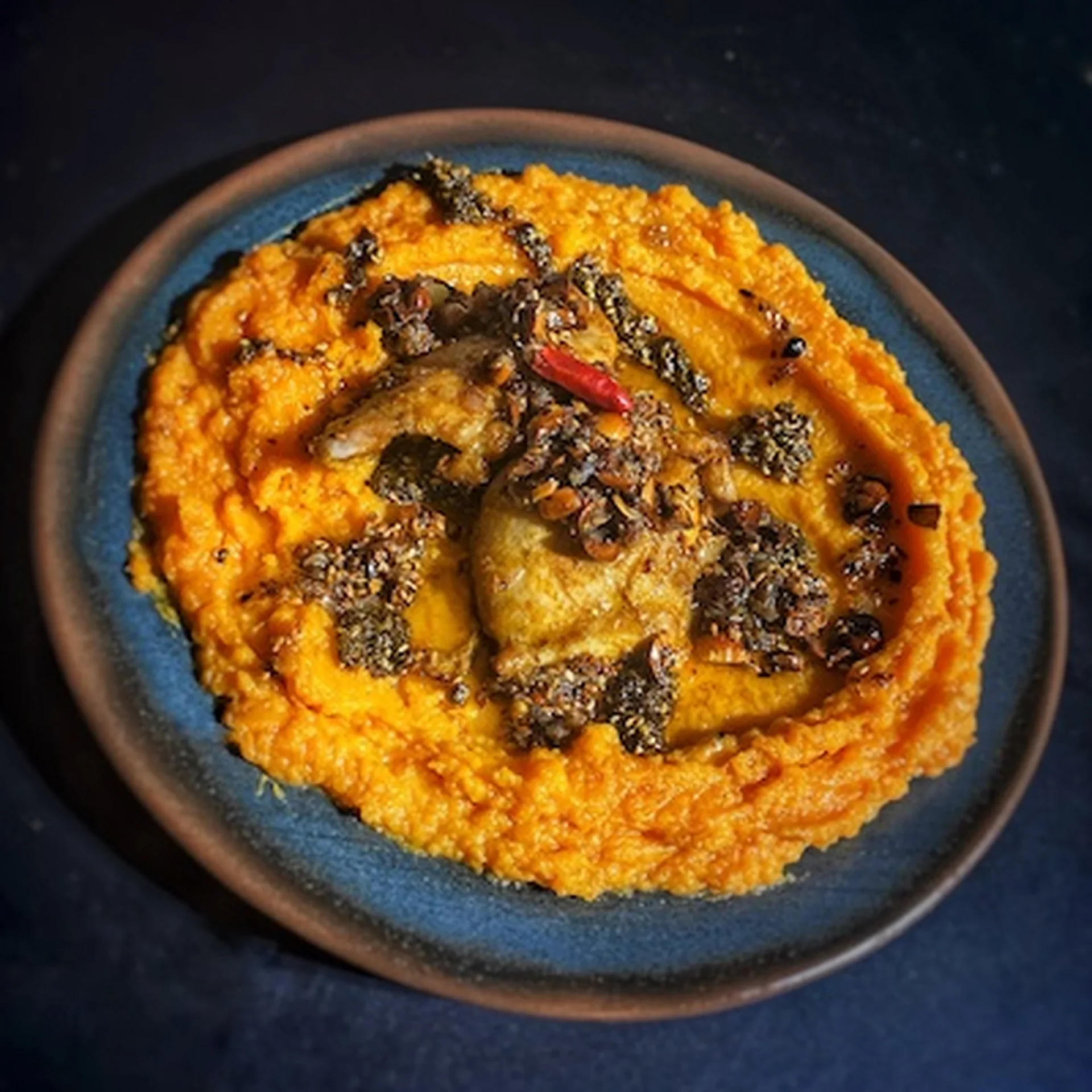 Oven Baked Chicken Thighs with a Za'atar Final Touch