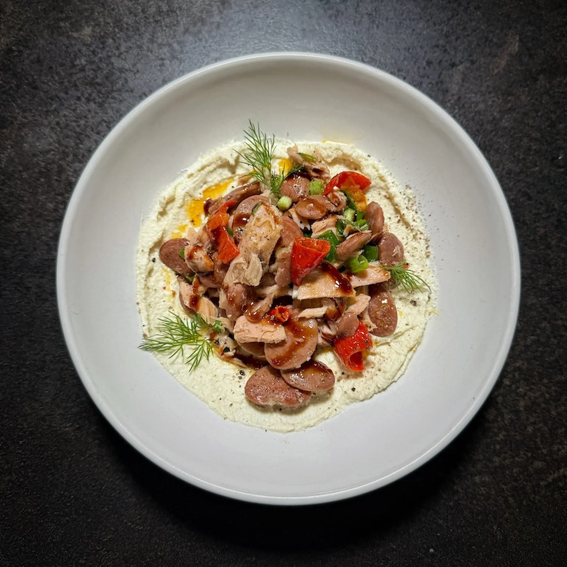 Healthy Tuna Salad with Creamy Ricotta