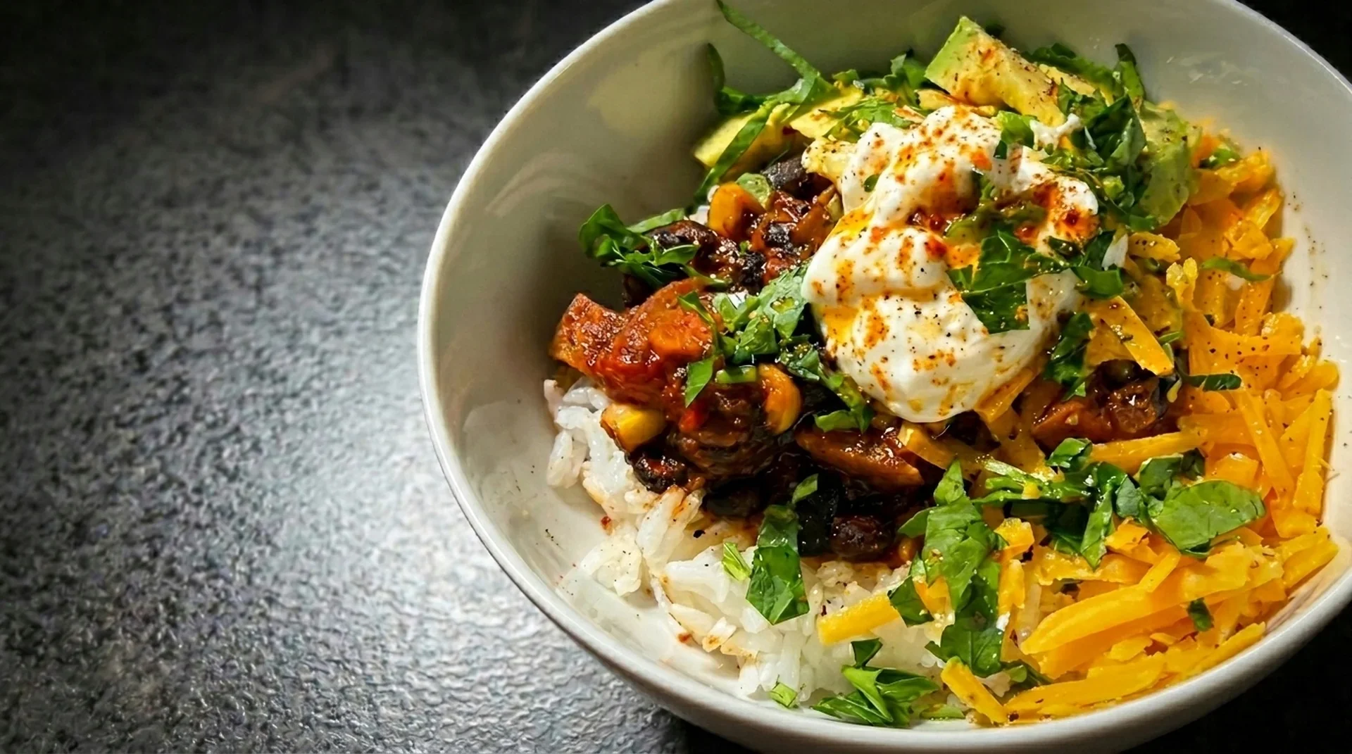 Vegetarian Chilli for Rainy Days