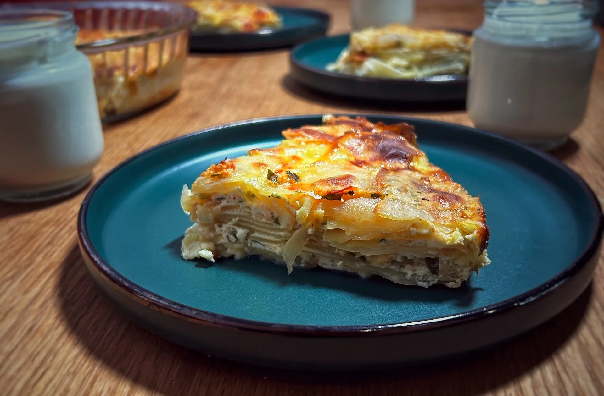 Cheesy Potato Slab Pie-The Ultimate Comfort Food