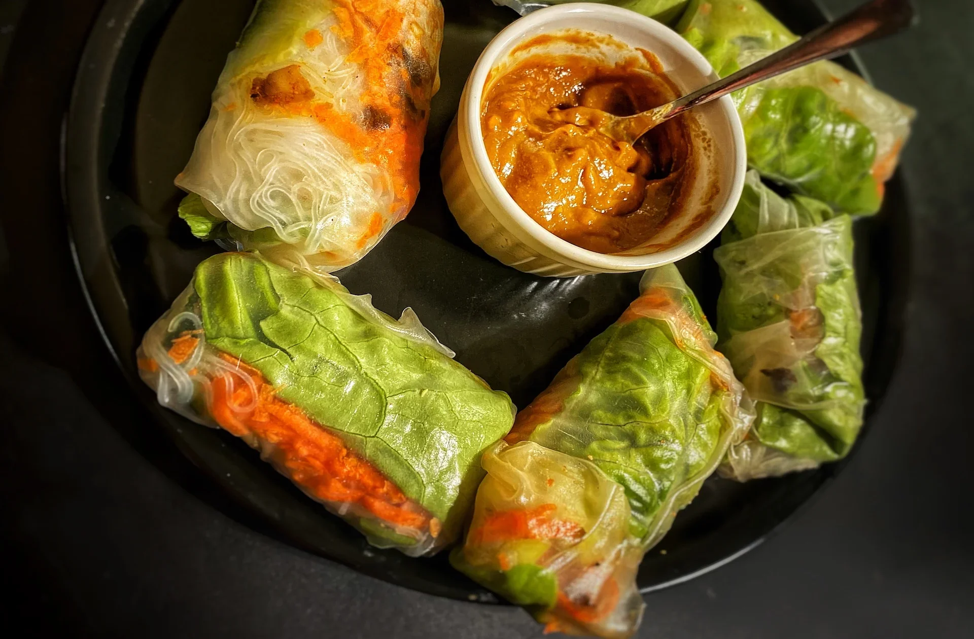 Fresh Vegetarian Vietnamese Spring Rolls