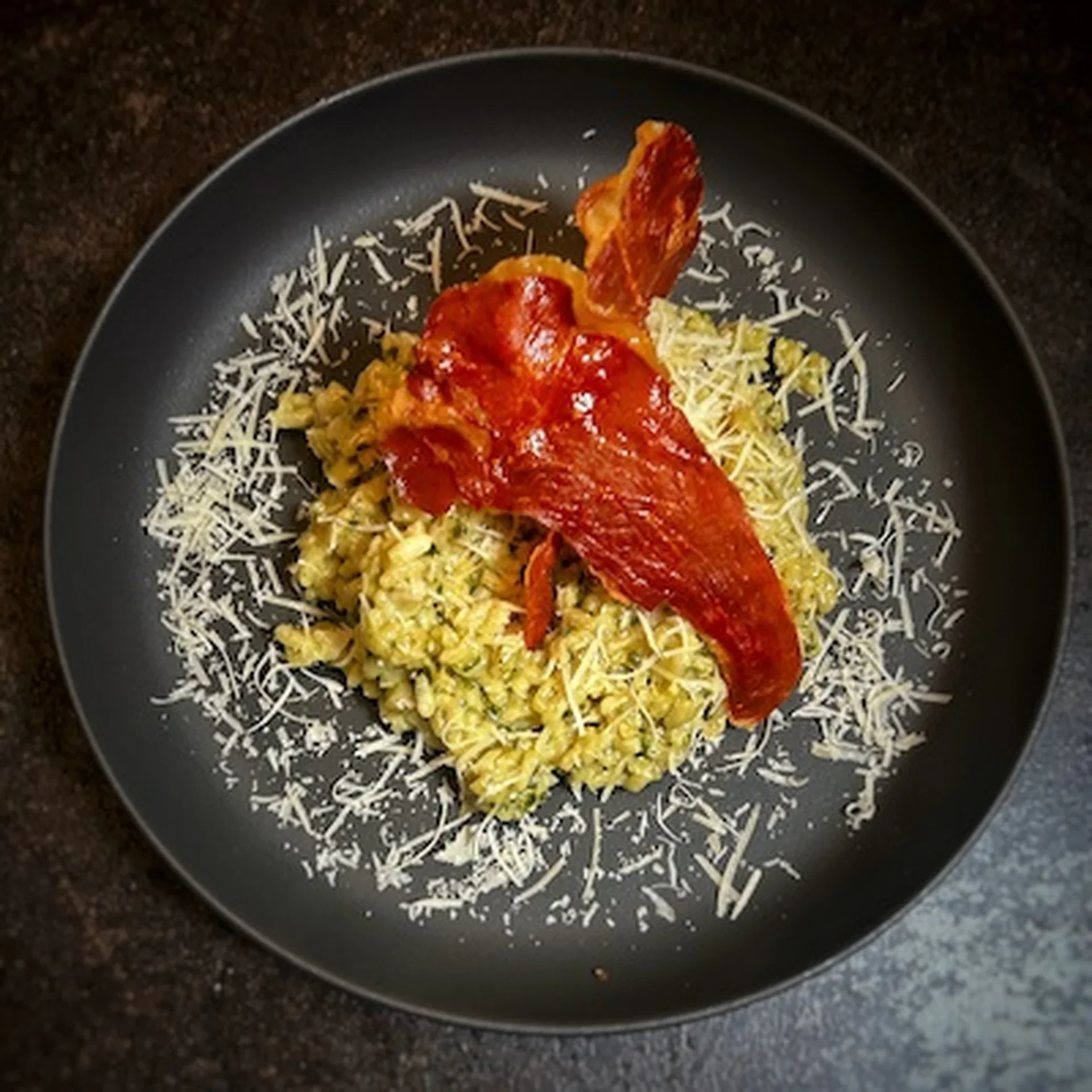 Pesto Risotto: Creamy and Flavorful!