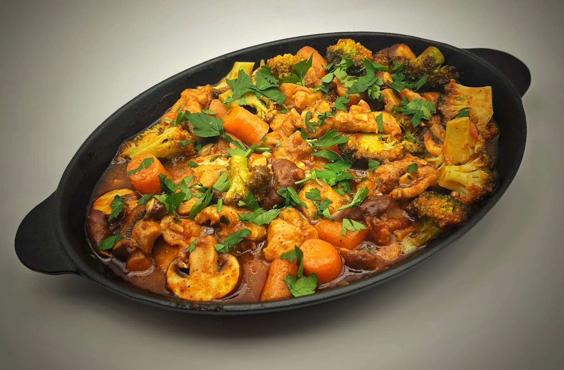 Steamed Garlicky Chicken Stew: A Healthy Weeknight Comfort