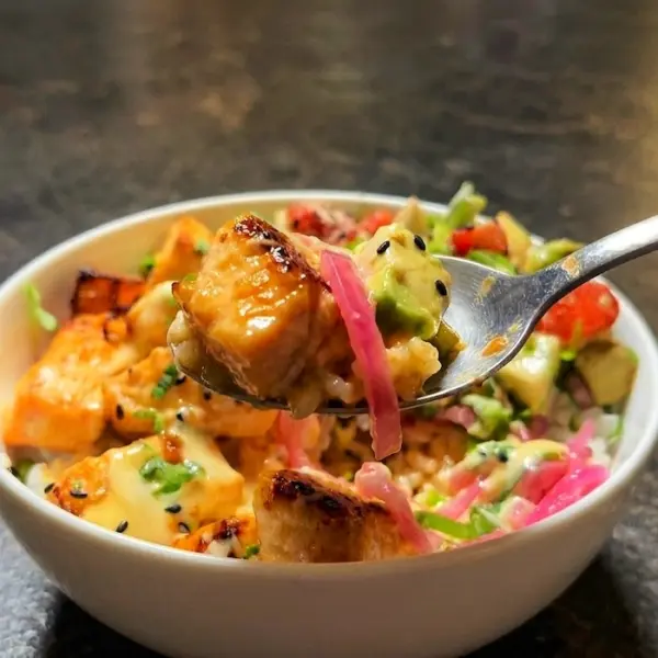 Miso Salmon Bowl