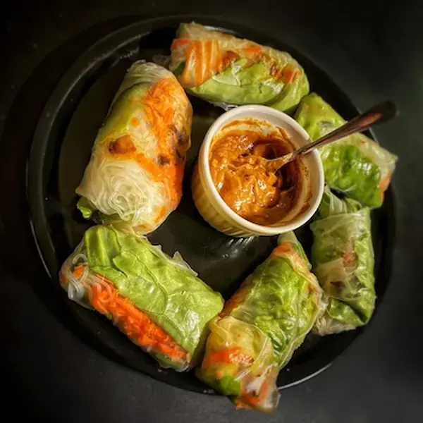 Fresh Vegetarian Vietnamese Spring Rolls