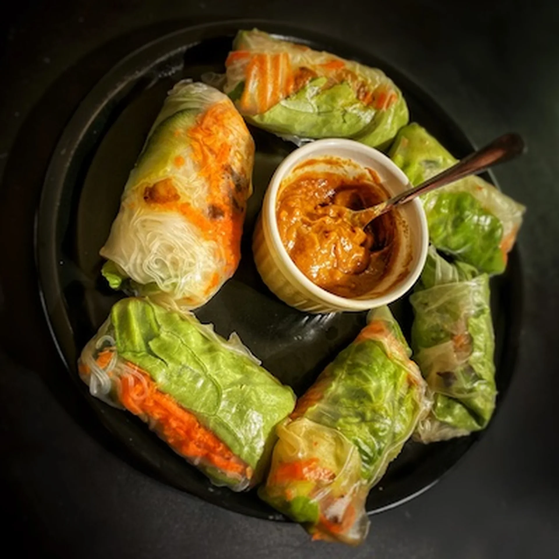 Fresh Vegetarian Vietnamese Spring Rolls