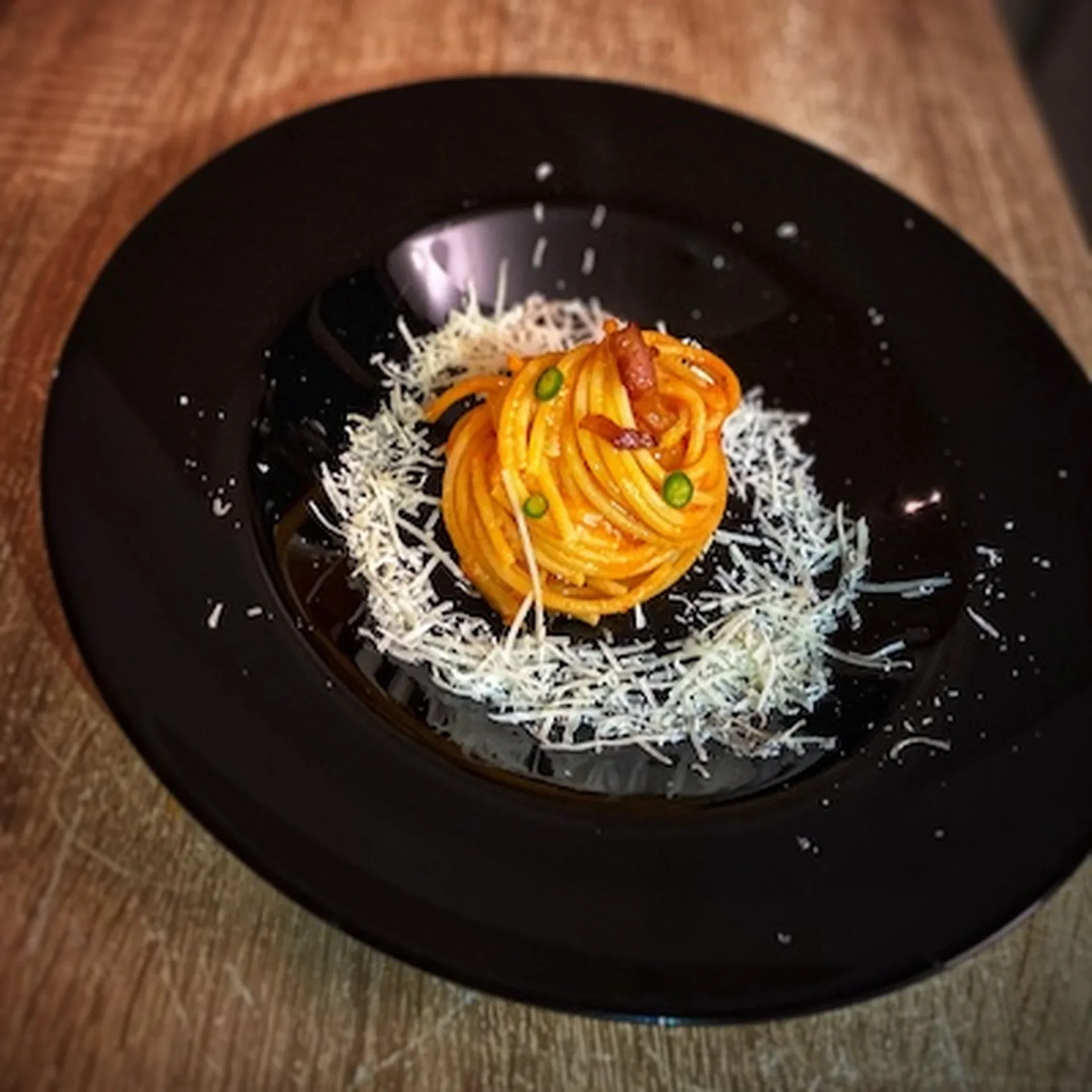 No Regrets Spaghetti all'Amatriciana