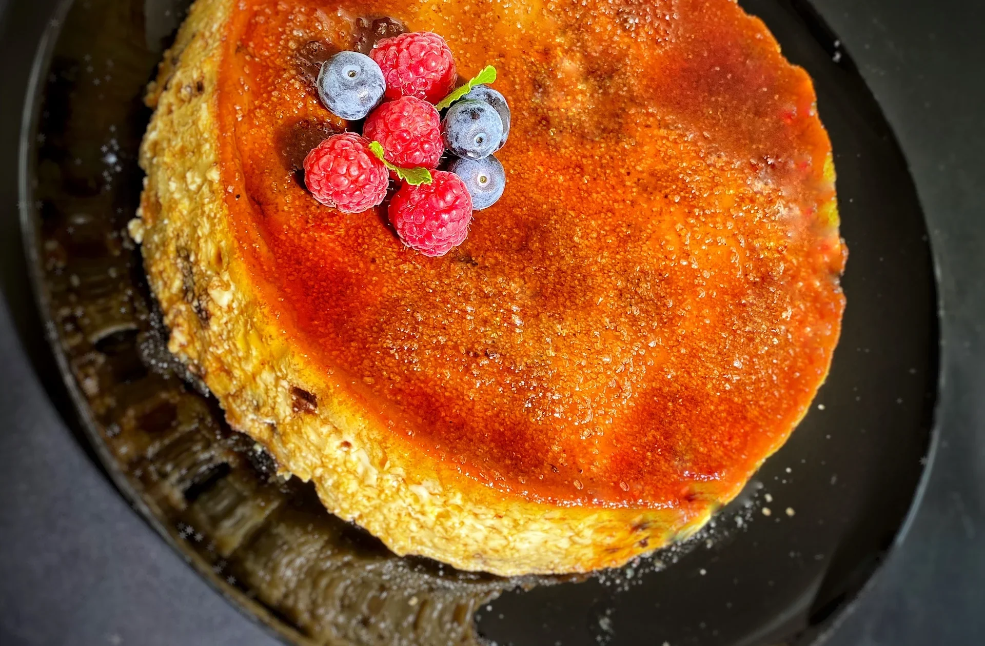 Chocolate Creme Caramel Cake