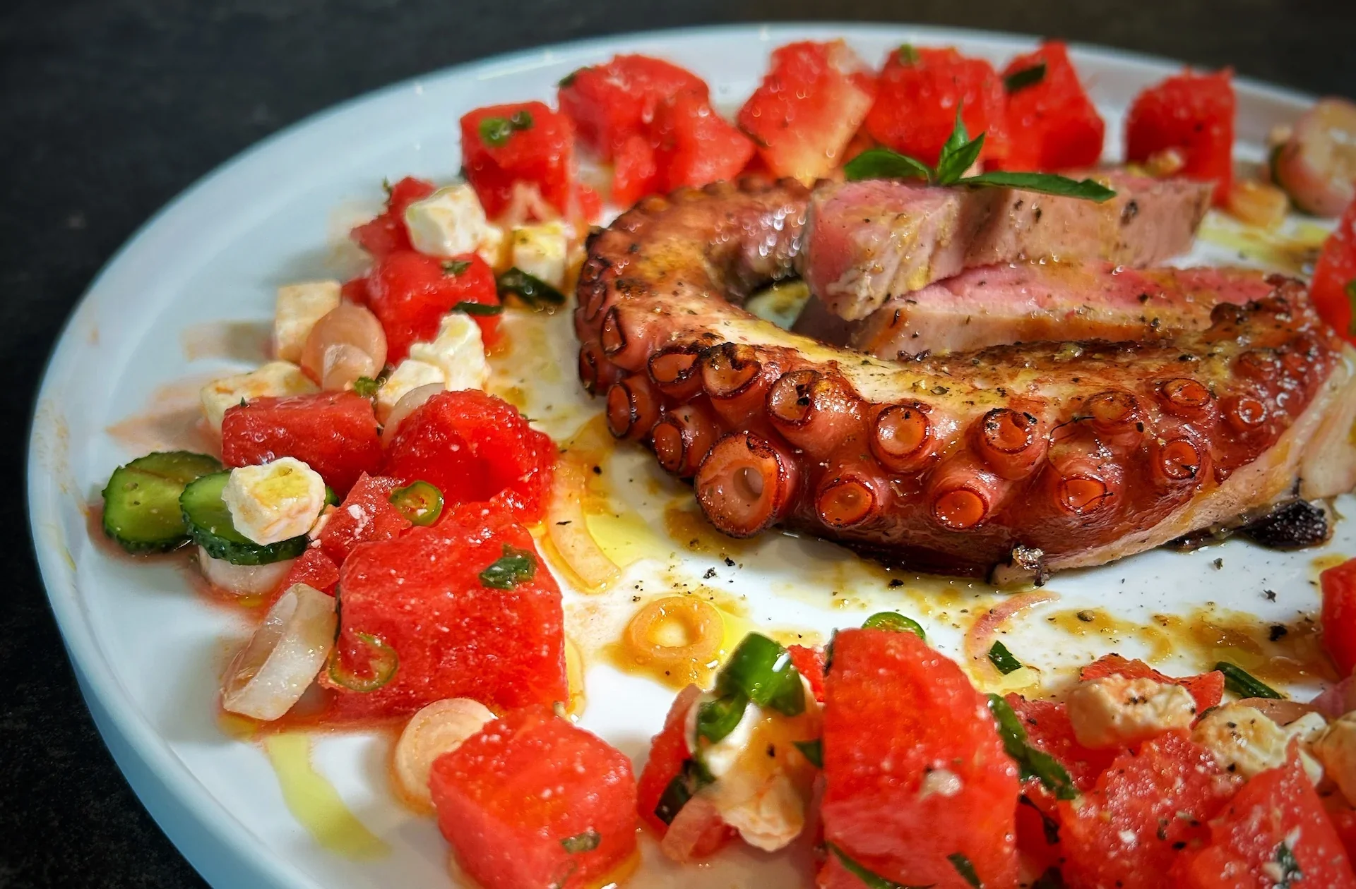 Fresh Seafood Summer Salad