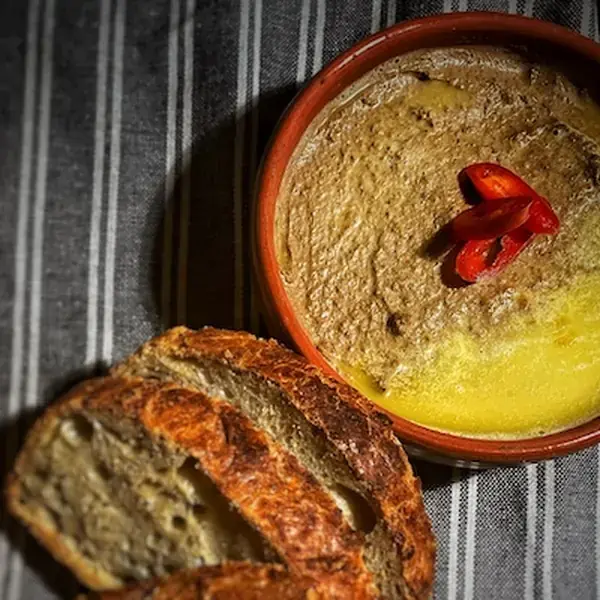 Buttery Chicken Liver Pate