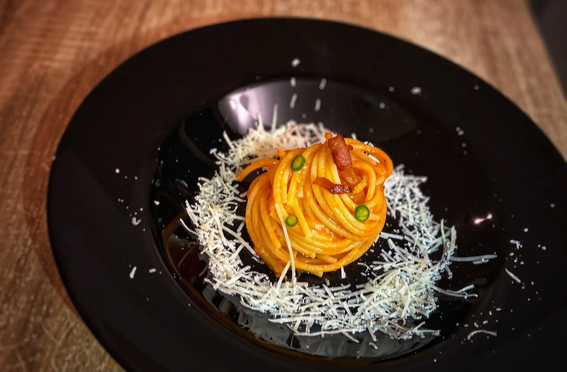 No Regrets Spaghetti all'Amatriciana