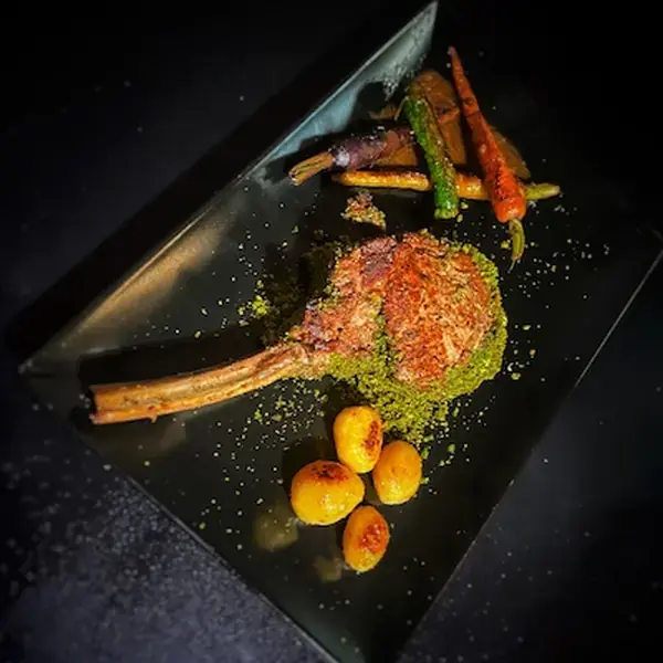 Best Veal Rack Recipe with Baby Veggies On the Side