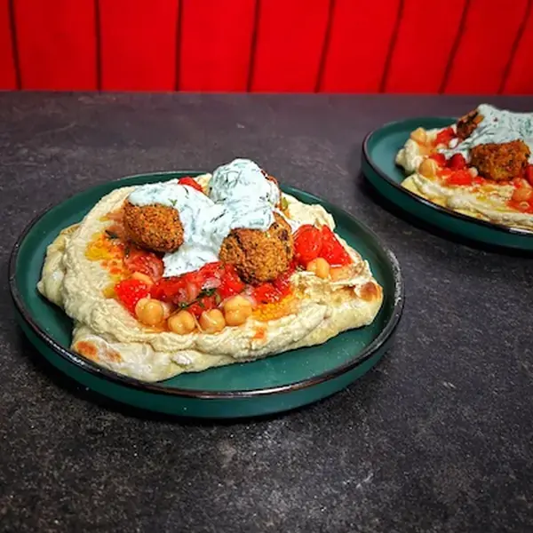The Only Falafel And Hummus Flatbread You Need To Know